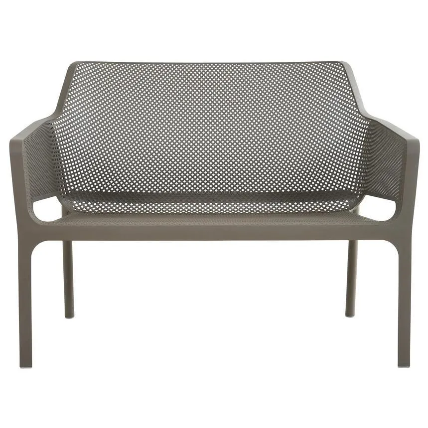 Net Taupe Bench