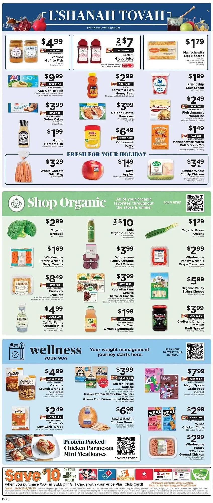 Weekly ad ShopRite flyer from September 5 to September 11 2025 - Page 10