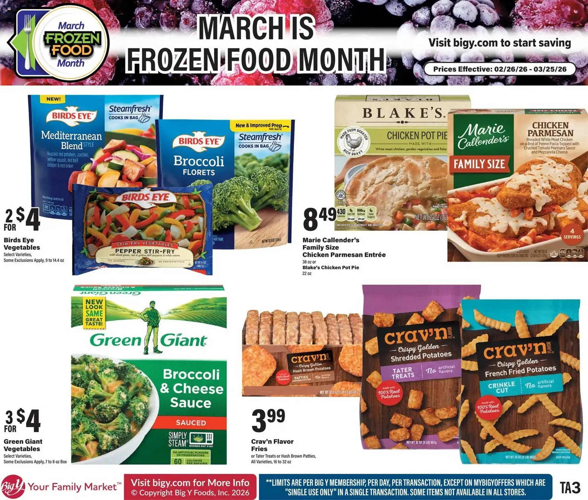 Weekly ad Big Y flyer from February 26 to March 26 2026 - Page 3
