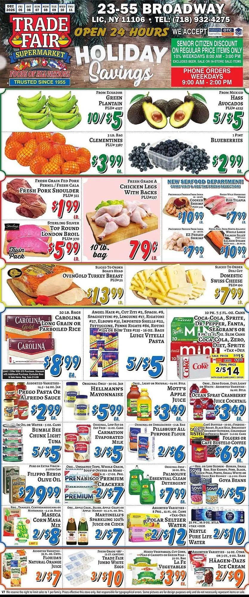 Weekly ad Trade Fair Supermarket weekly ad from December 5 to December 11 2025 - Page 1