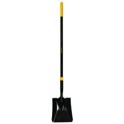 Yardworks® Fiberglass Long Handle Square Point Shovel
