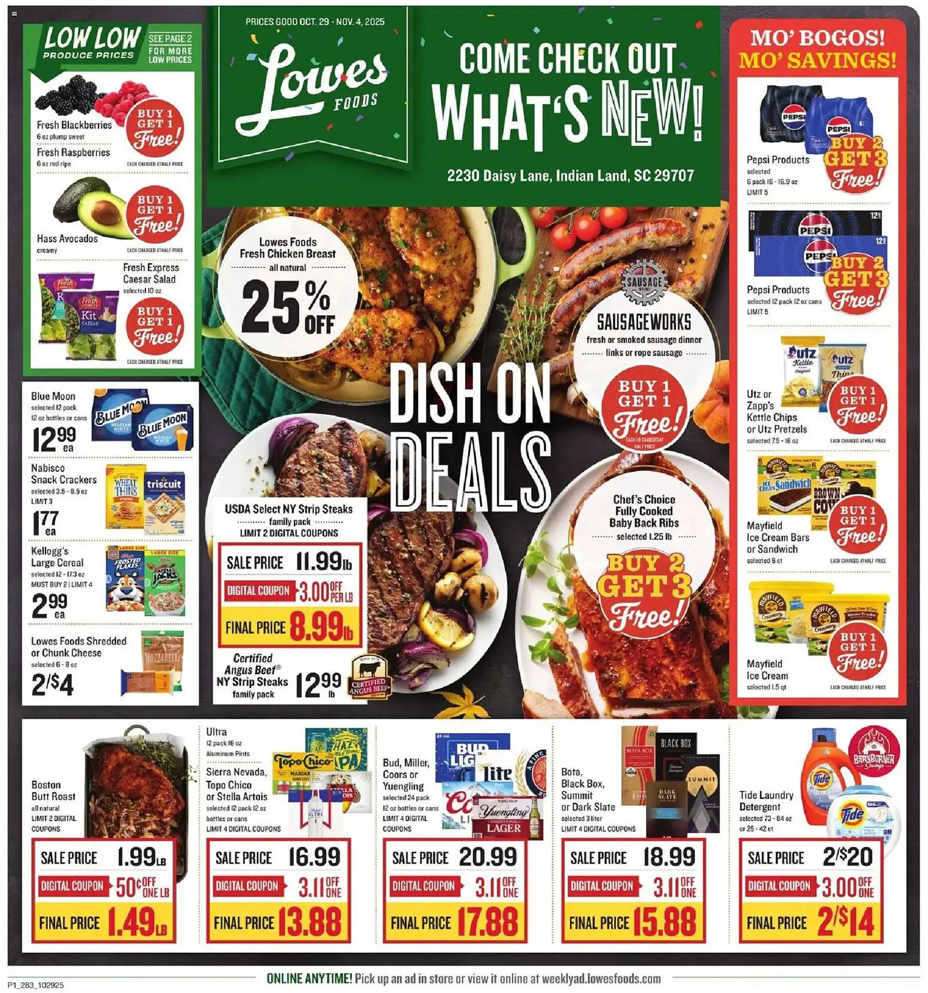 Lowes Foods weekly ad - 1