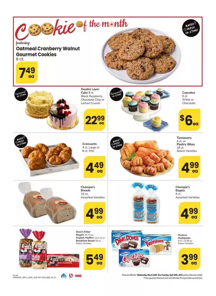 Weekly ad Albertsons - Southwest - BBS from March 26 to April 29 2025 - Page 20