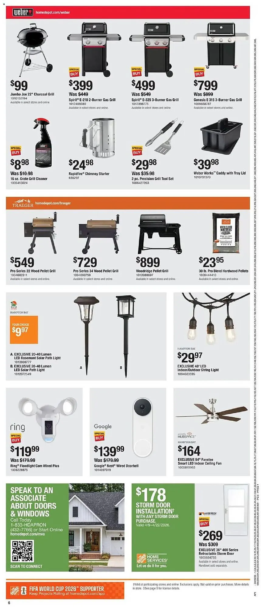 Weekly ad The Home Depot flyer from April 9 to April 22 2026 - Page 6