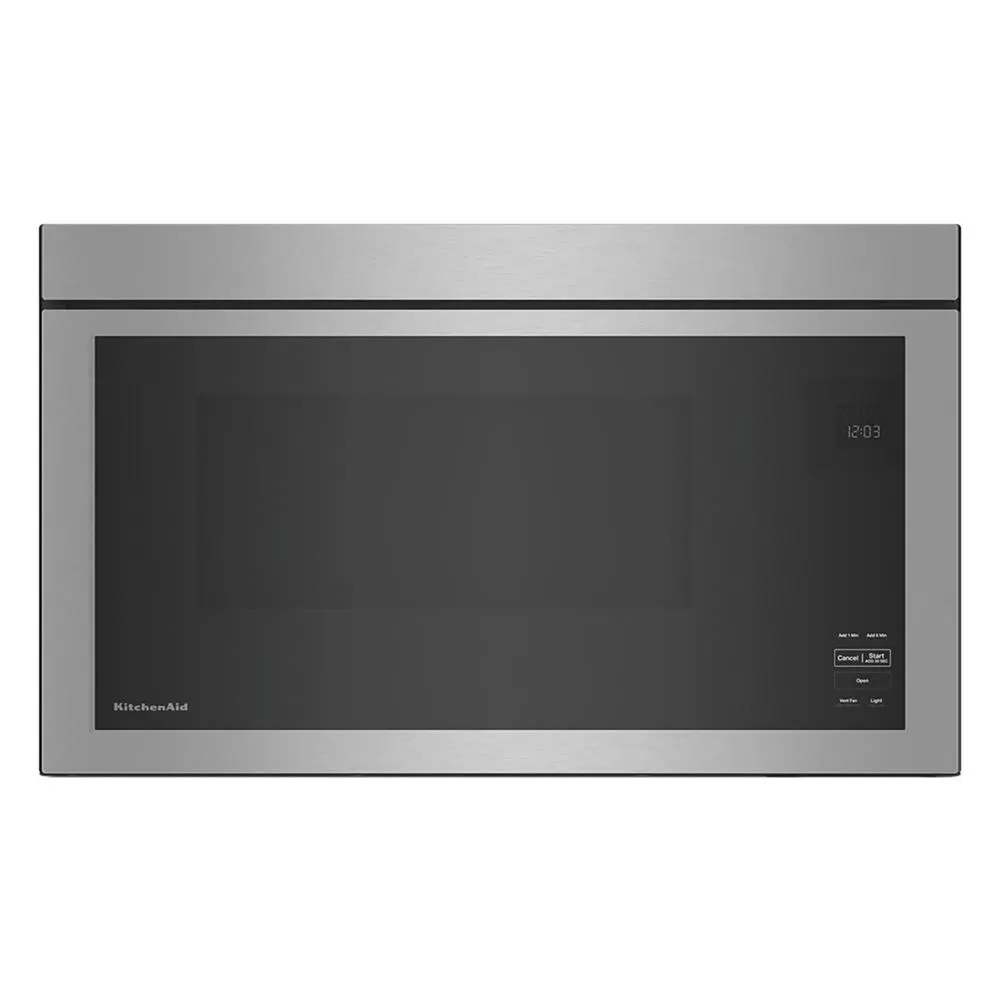 KitchenAid® 1.1 cu.ft. Stainless Steel Over-the-Range Flush Mount Built-In Microwave