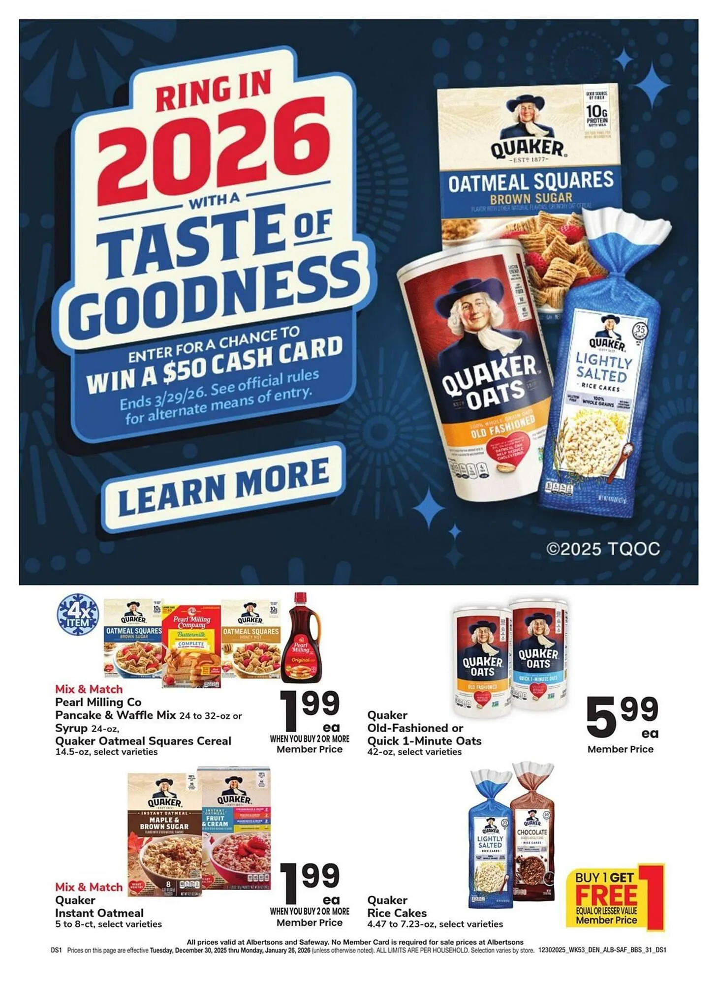 Weekly ad Safeway weekly ad from December 30 to January 26 2026 - Page 27
