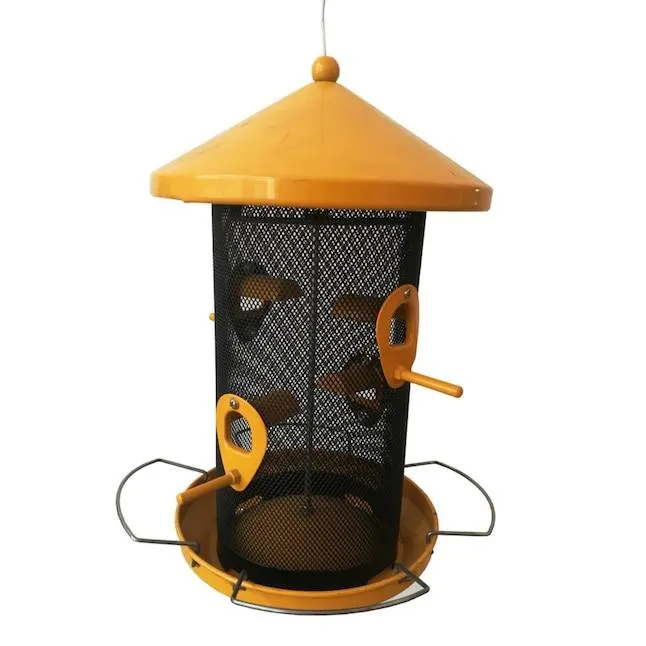 Style Selections Mesh Hanging Hopper Bird feeder - 4-lb