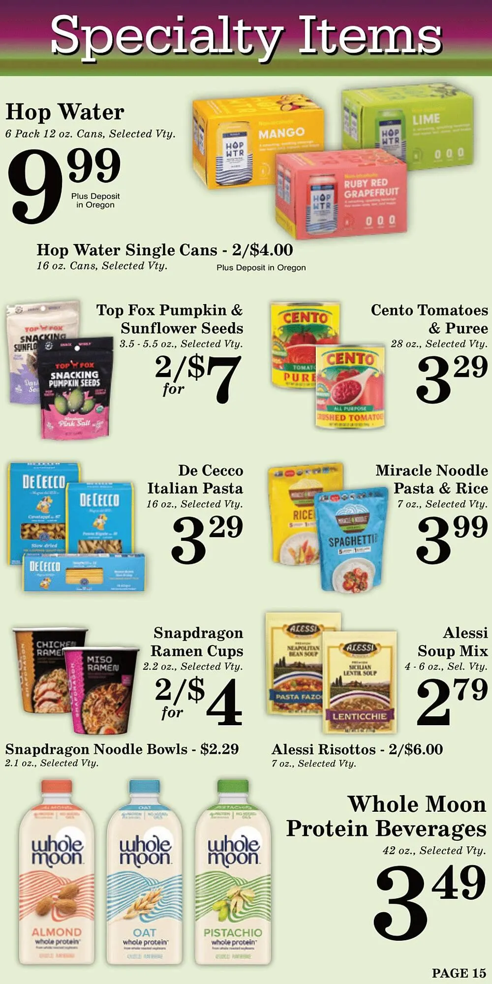 Weekly ad Harvest Foods weekly ad from October 1 to November 4 2025 - Page 16