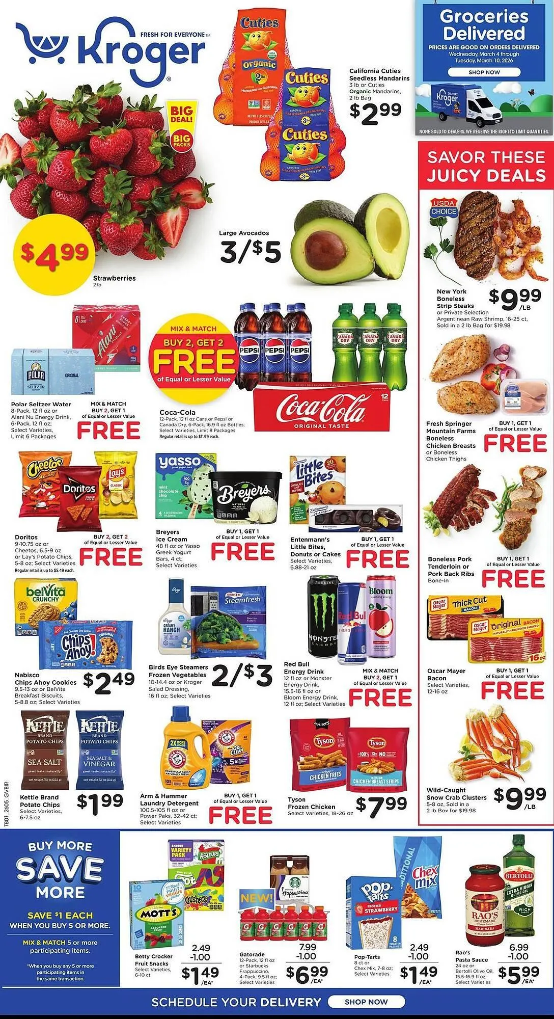 Weekly ad Kroger weekly ad from March 4 to March 10 2026 - Page 1