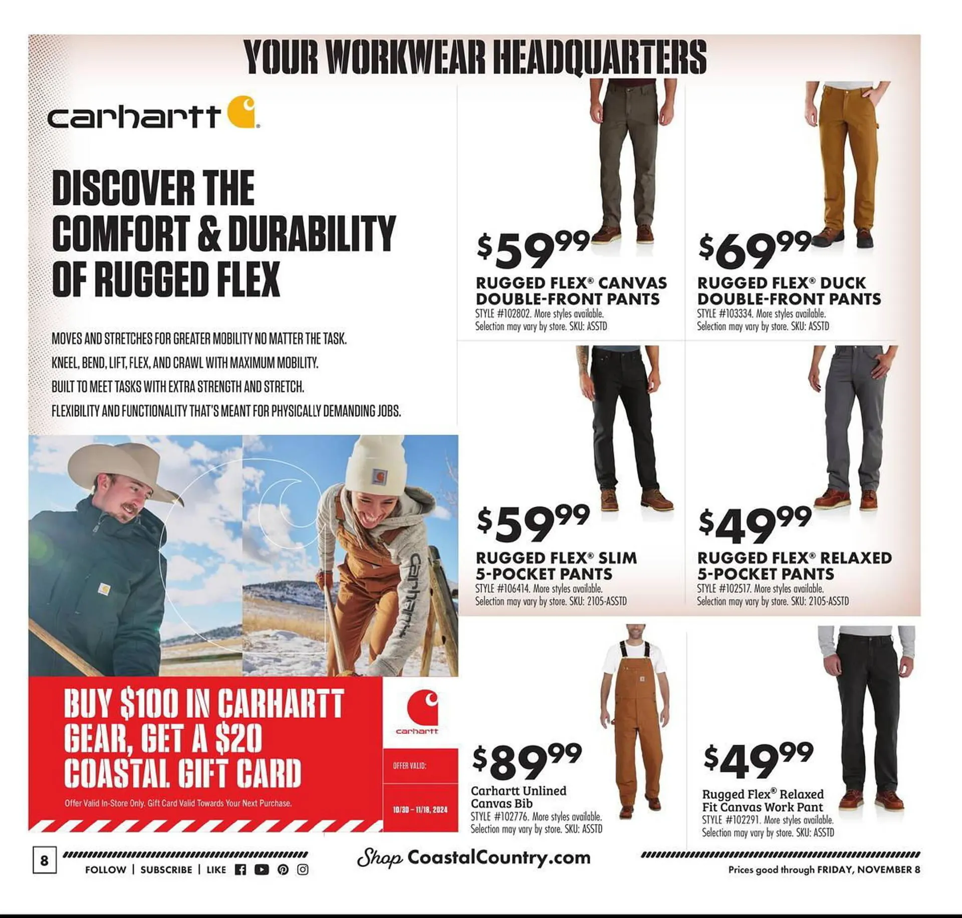 Weekly ad Coastal Farm & Ranch Weekly Ad from October 30 to November 8 2024 - Page 8