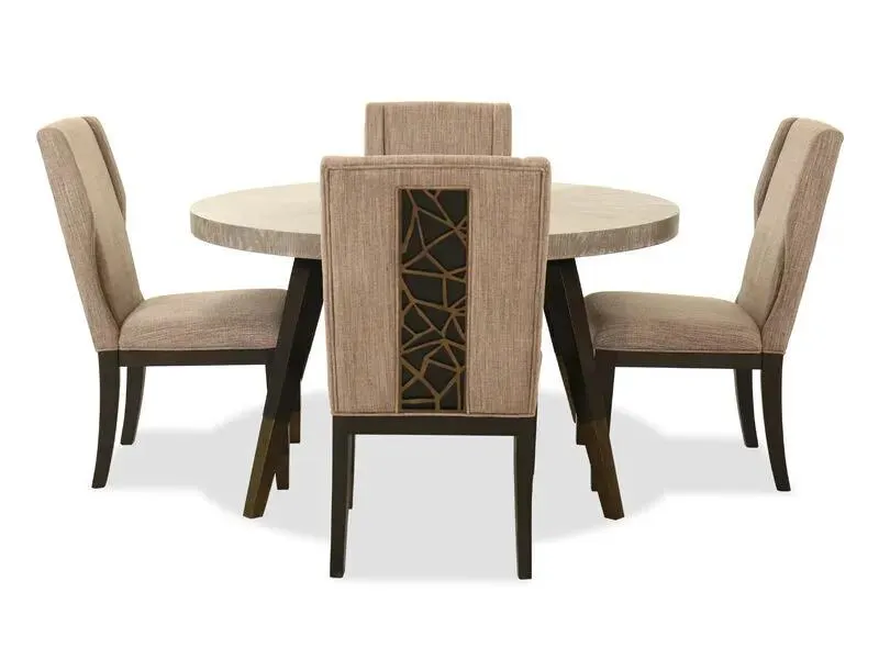Ryker 5-Piece Round Dining Set