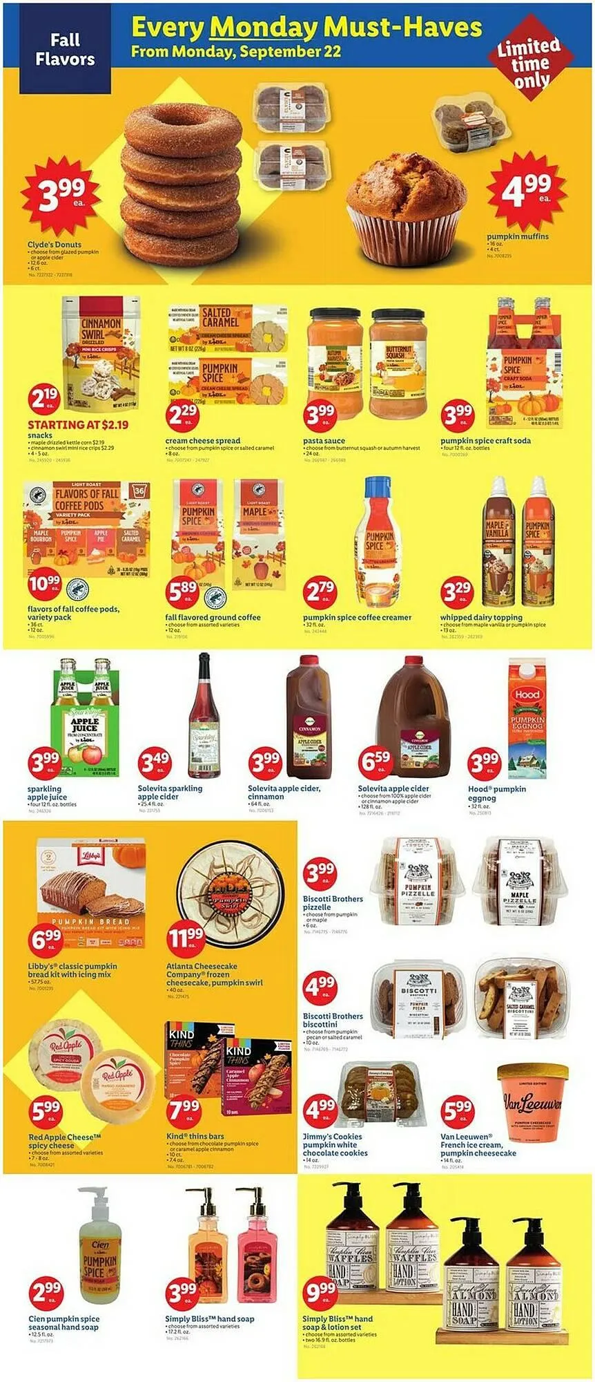 Weekly promotion Lidl weekly ad spanning from September 17 to September 23 2025 - Page 5 for Catalogue 365