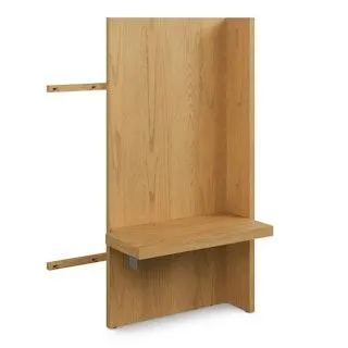 Leif Nightstand Extension Set - Light Oak