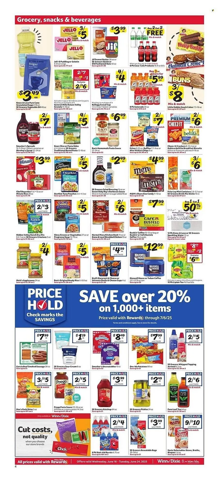 Weekly ad Winn Dixie Weekly Ad from June 18 to June 24 2025 - Page 4