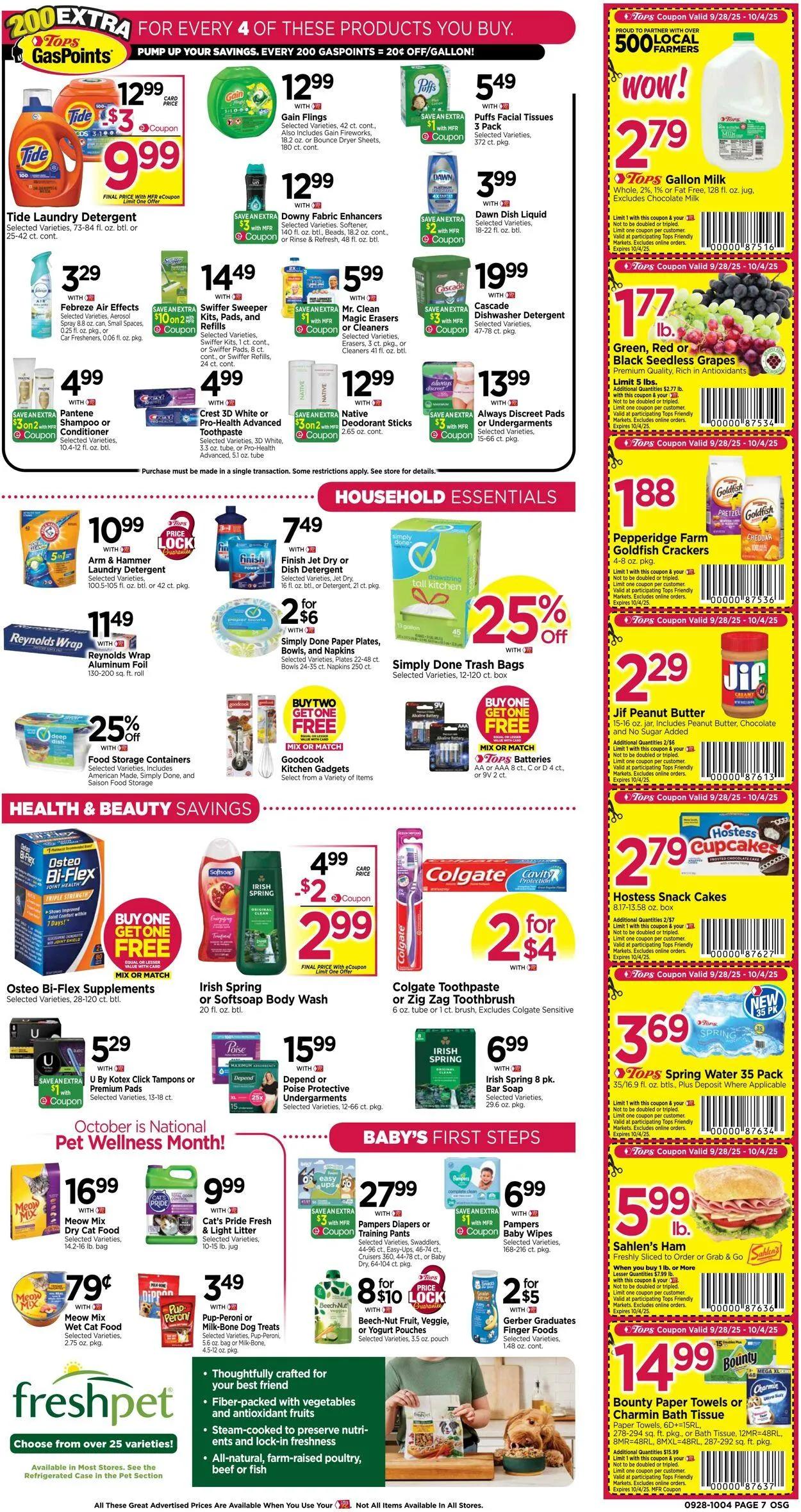 Weekly ad Tops Friendly Markets from September 28 to October 4 2025 - Page 9