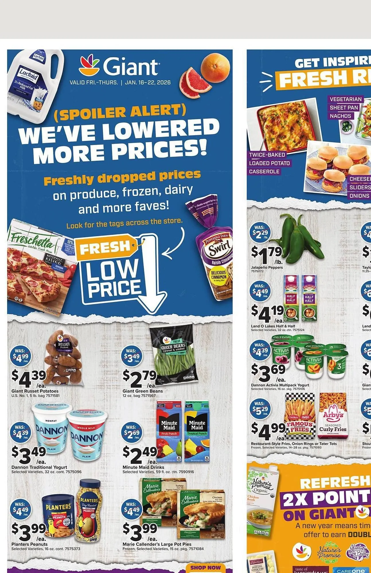 Weekly ad Giant Food weekly ad from January 16 to January 22 2026 - Page 1
