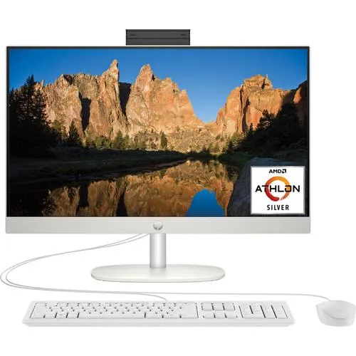 Hewlett Packard 8 GB RAM 23.8-inch All-in-One FHD Desktop PC - 7H0U0AA#ABA - Open Box