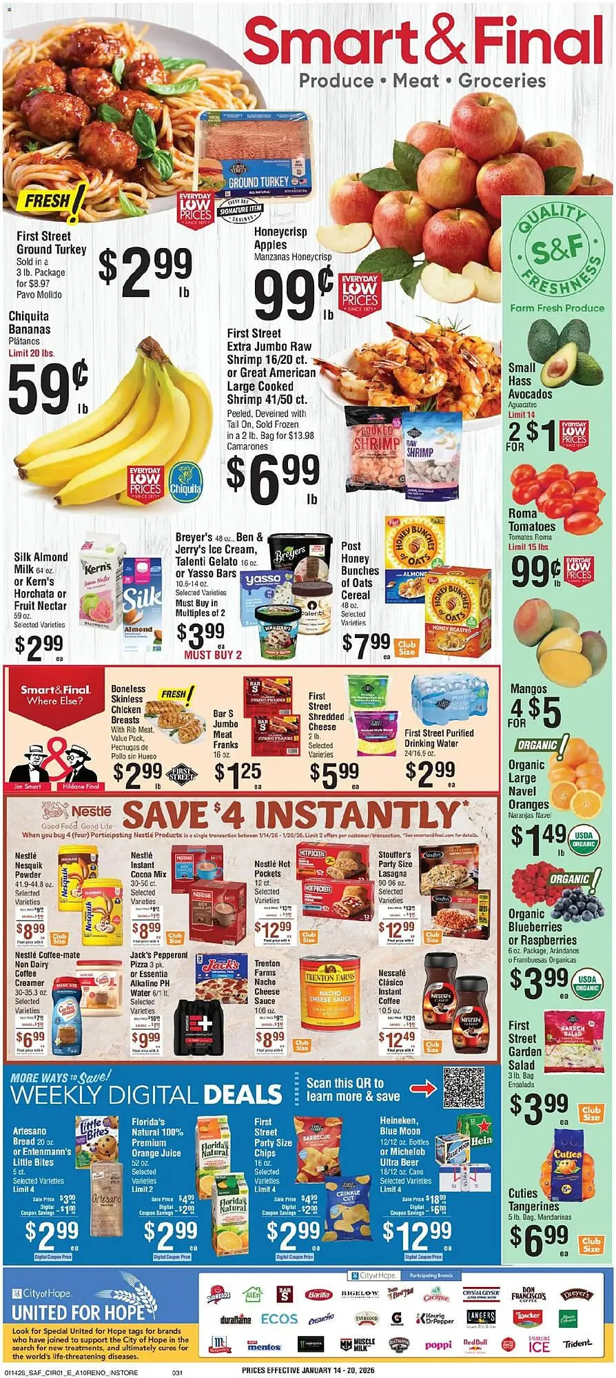 Weekly ad Smart & Final weekly ad from January 14 to January 21 2026 - Page 1