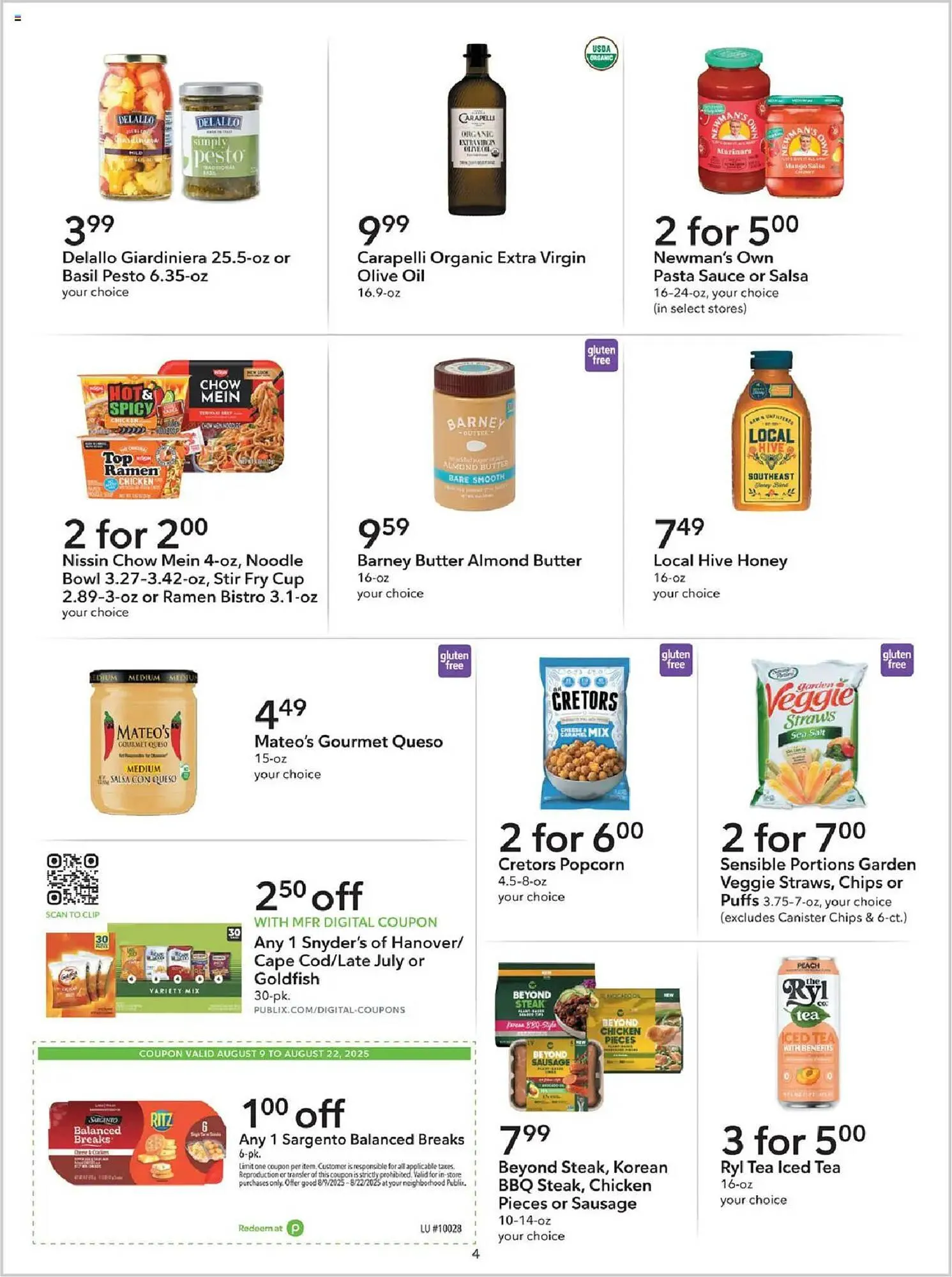 Weekly ad Publix Weekly Ad from August 9 to August 23 2025 - Page 4