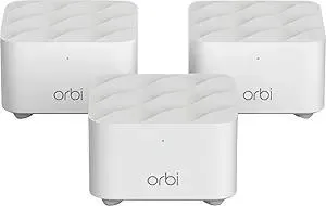 Netgear RBK13-100NAR Orbi RBK13 AC1200 Whole Home Mesh WiFi System Router (Renewed)