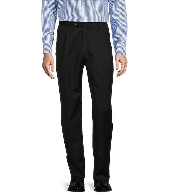 Chicago Classic Fit Pleated Solid Dress Pants