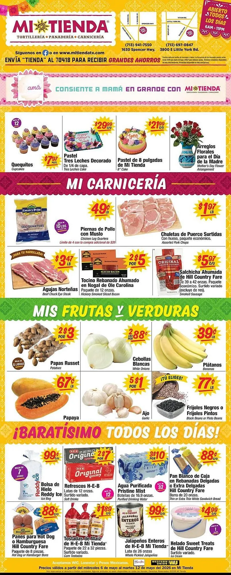 Weekly ad Mi Tienda weekly ad from May 6 to May 12 2026 - Page 1