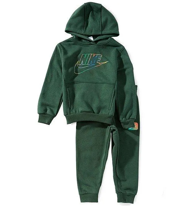 Little Boys Sportswear Reveal Graphic Pullover Hoodie and Jogger Pants Set