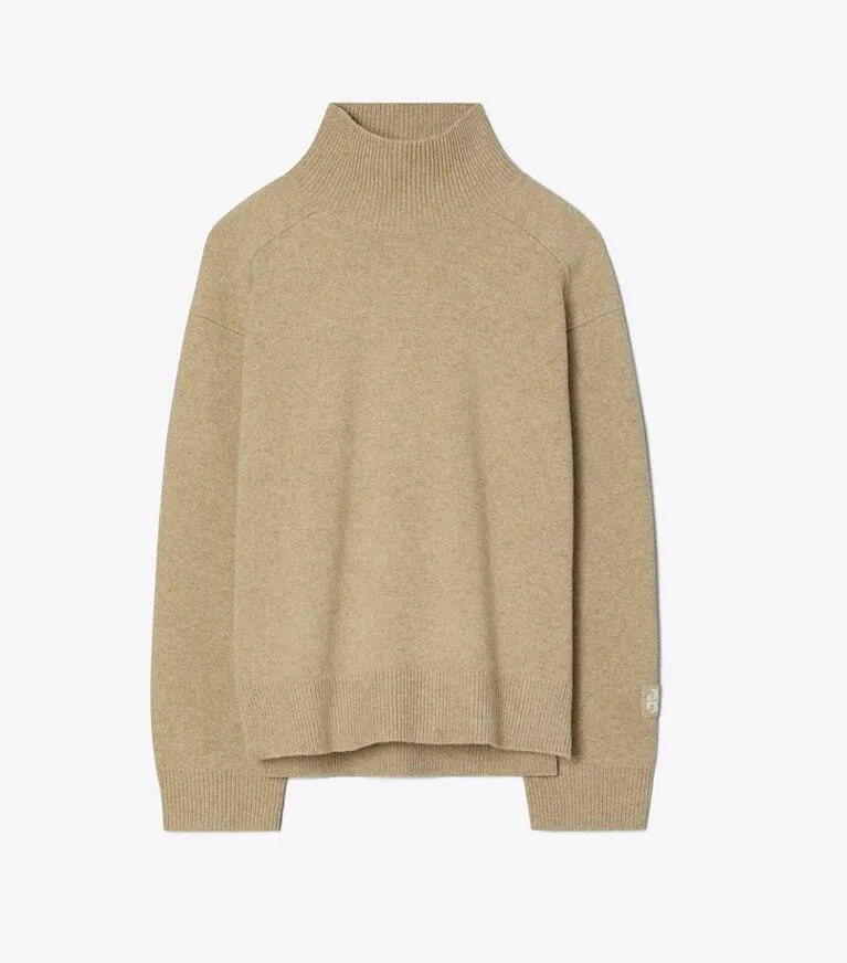 MERINO WOOL TURTLENECK SWEATER