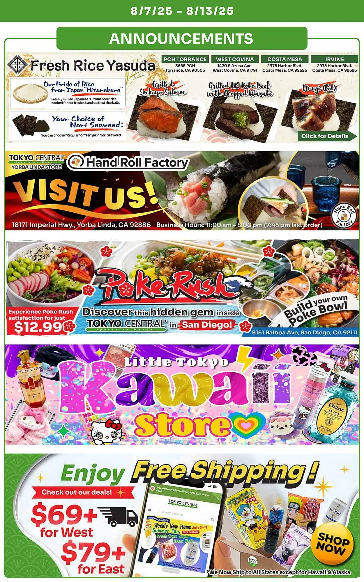 Weekly ad Tokyo Central Specialty Market Weekly Ad from August 7 to August 13 2025 - Page 9