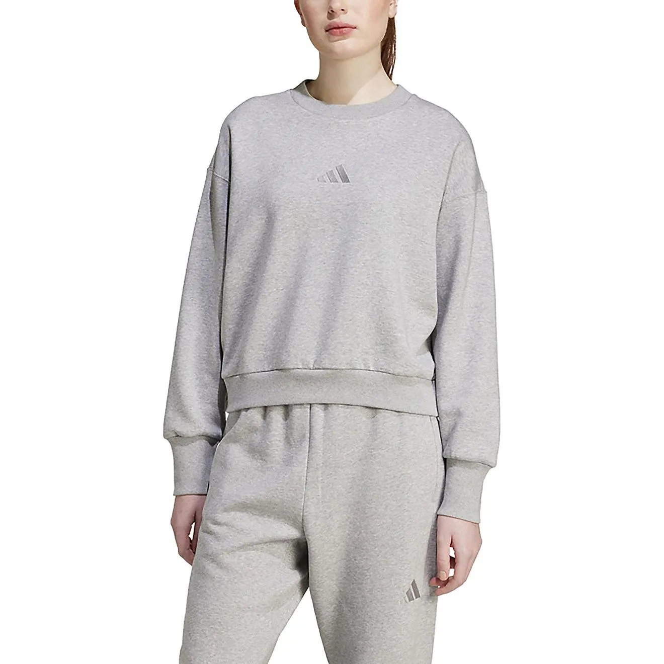 adidas Women's ALL SZN Fleece Loose Sweatshirt