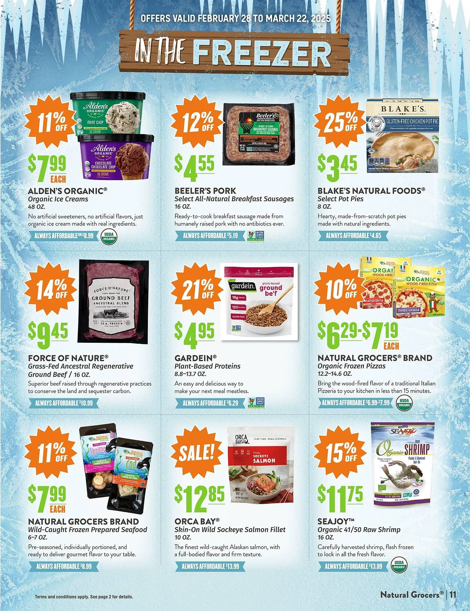 Weekly ad Natural Grocers ad from February 28 to March 22 2025 - Page 11