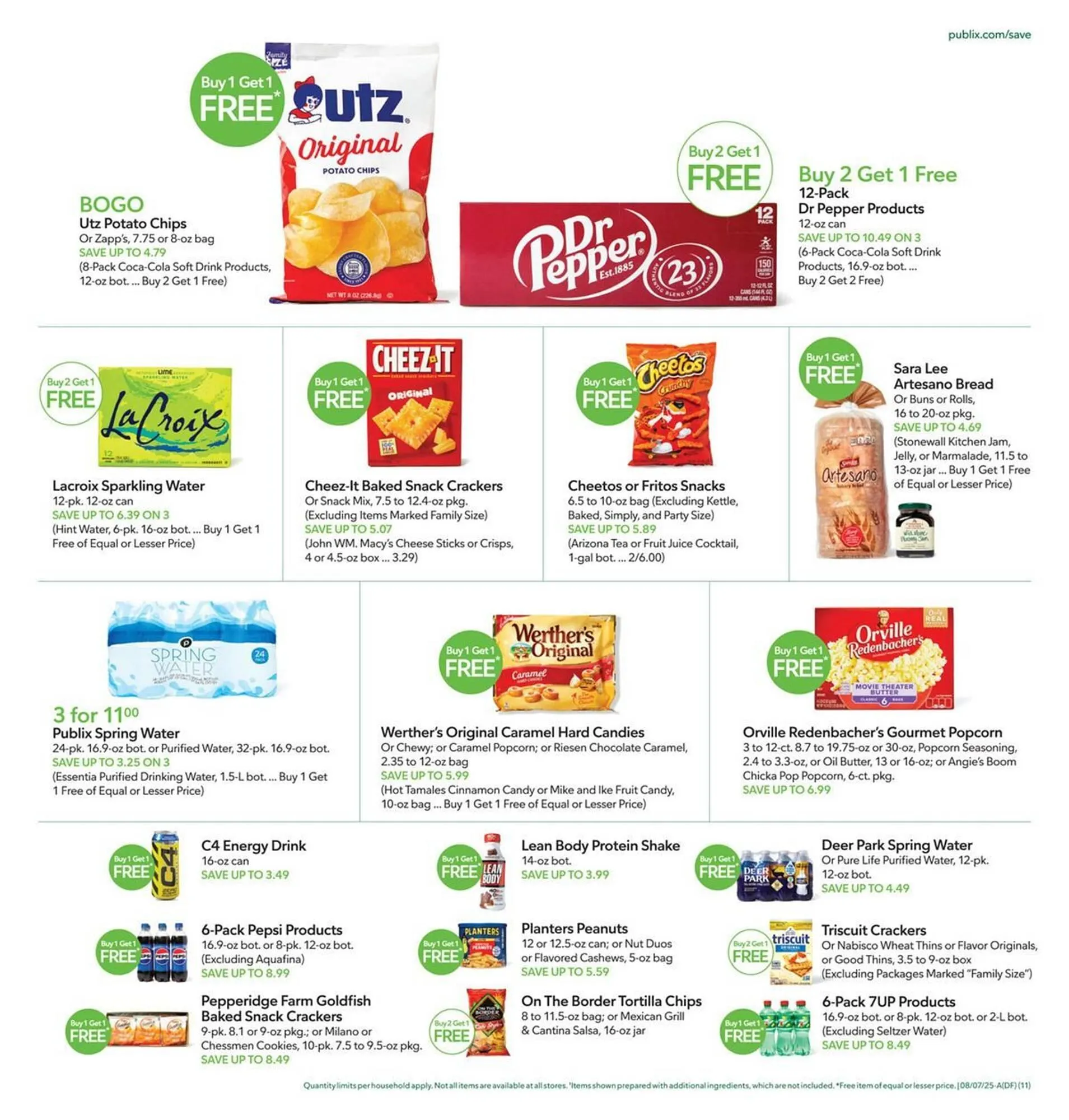 Weekly ad Publix Weekly Ad from August 6 to August 12 2025 - Page 11