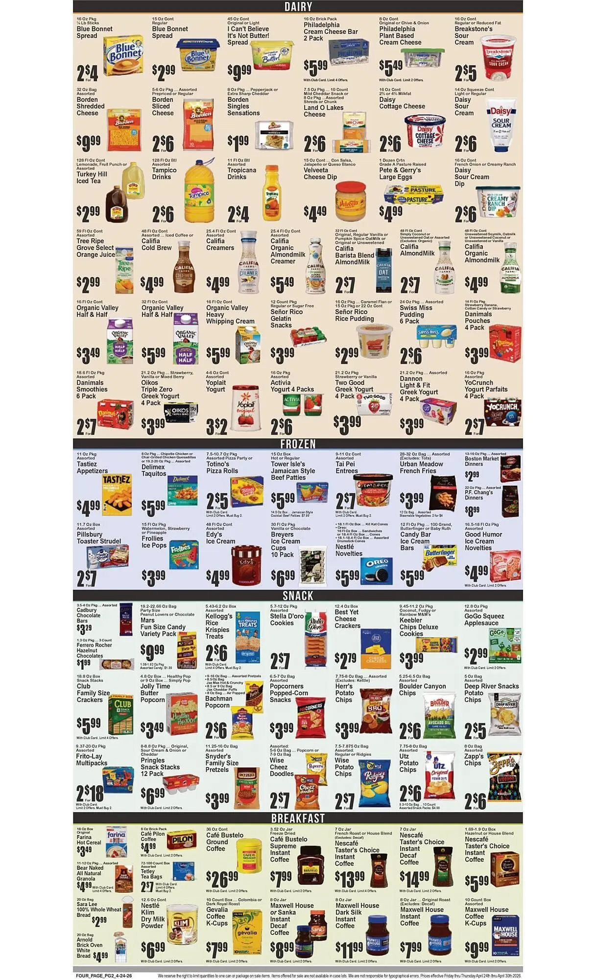 Weekly promotion Food Universe circular spanning from April 27 to May 3 2026 - Page 3 for Catalogue 365