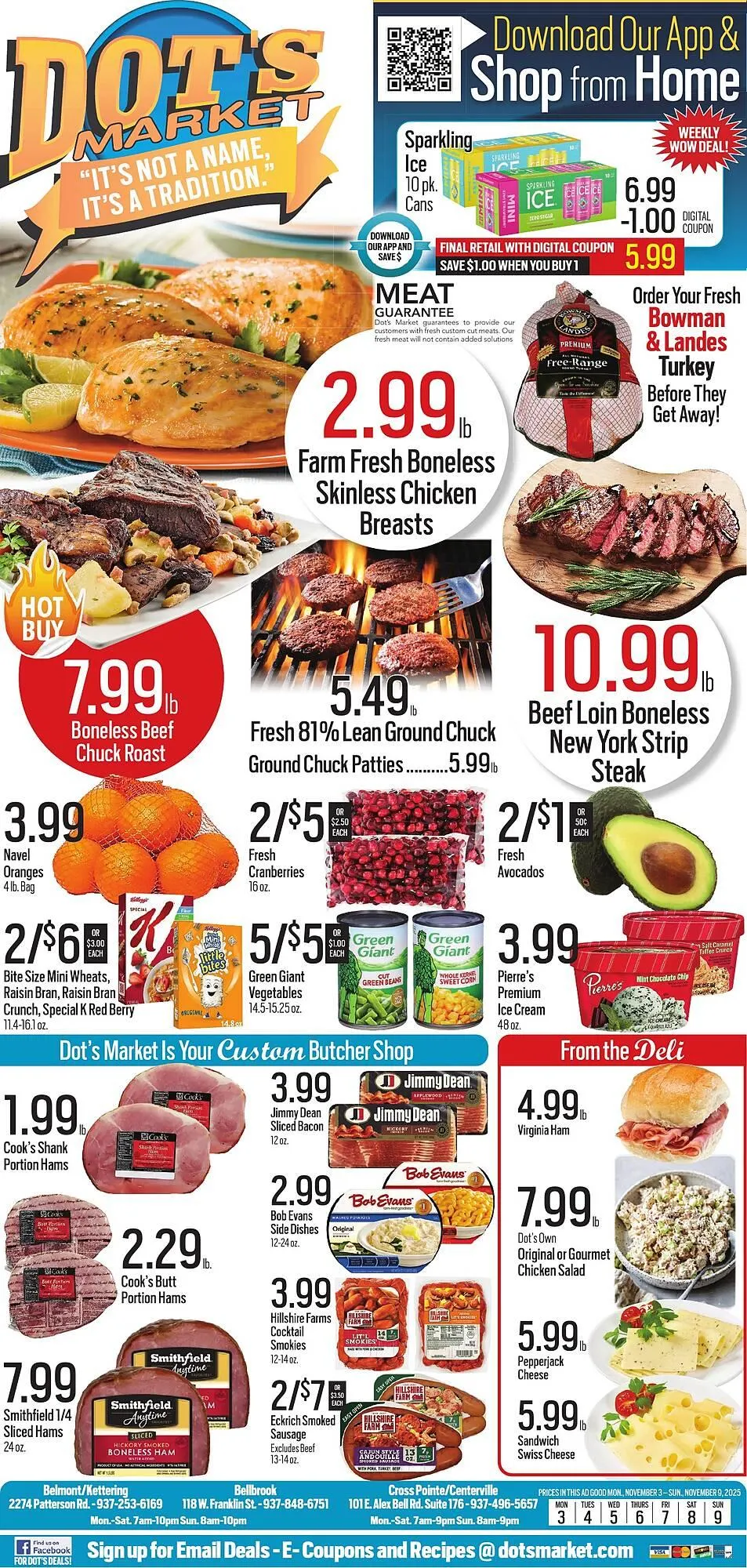 Weekly ad Dot's Market weekly ad from November 3 to November 9 2025 - Page 1