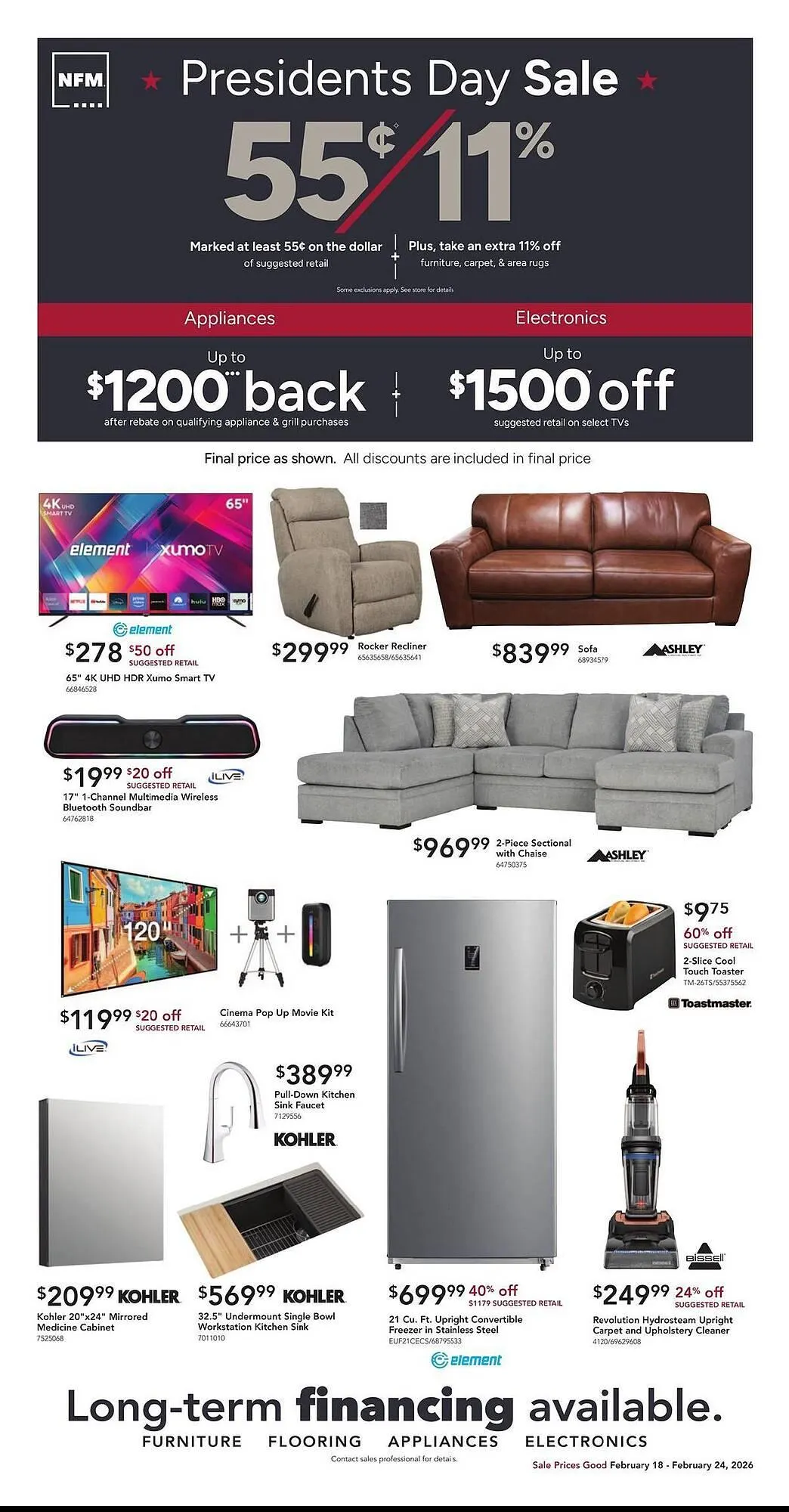 Nebraska Furniture Mart weekly ad - 1