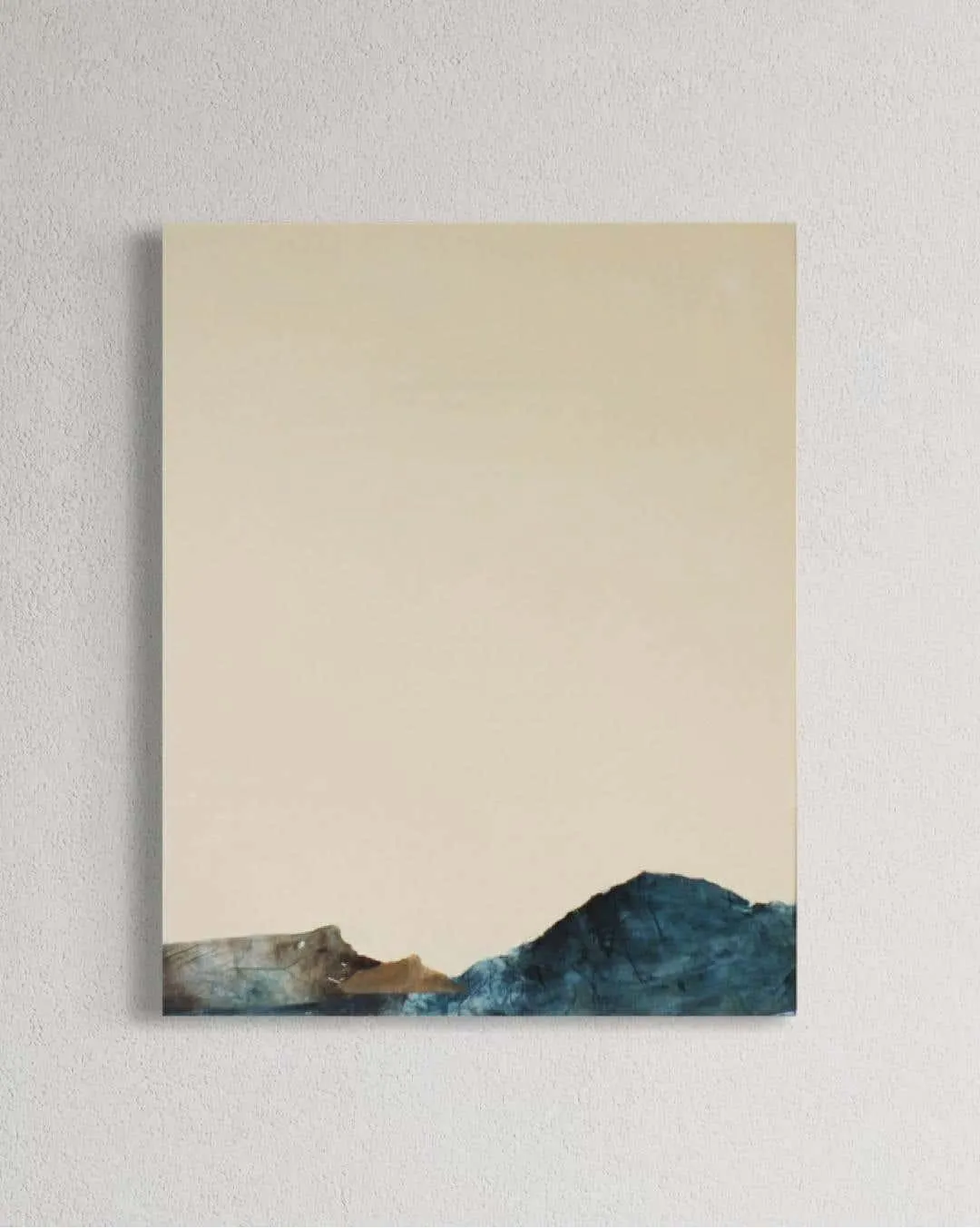 Marilina Marchica"PaperLandscape" Abstract Paint , Original Art on Canvas made in Italy 2019