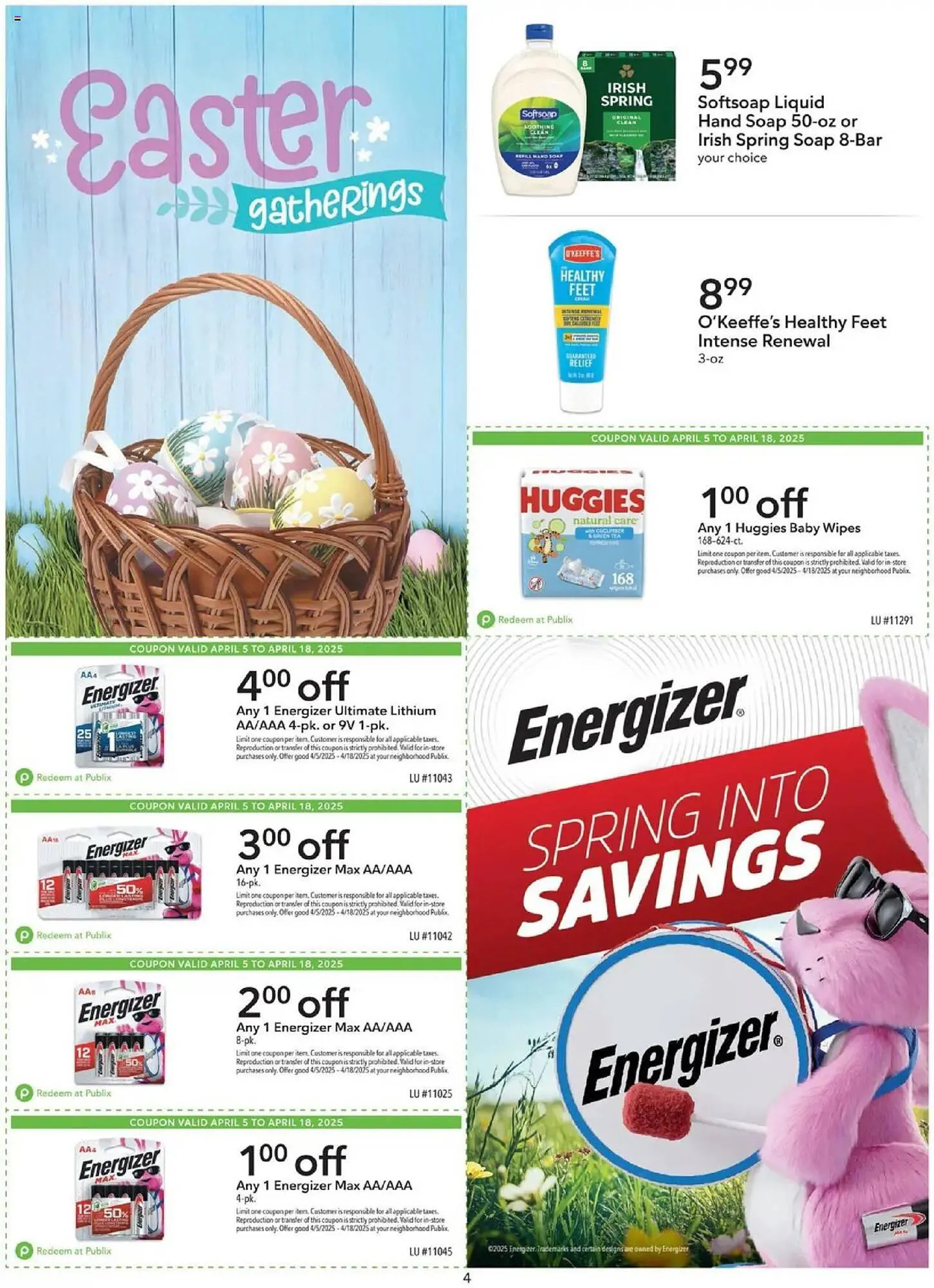 Weekly ad Publix Weekly Ad from April 5 to April 18 2025 - Page 4