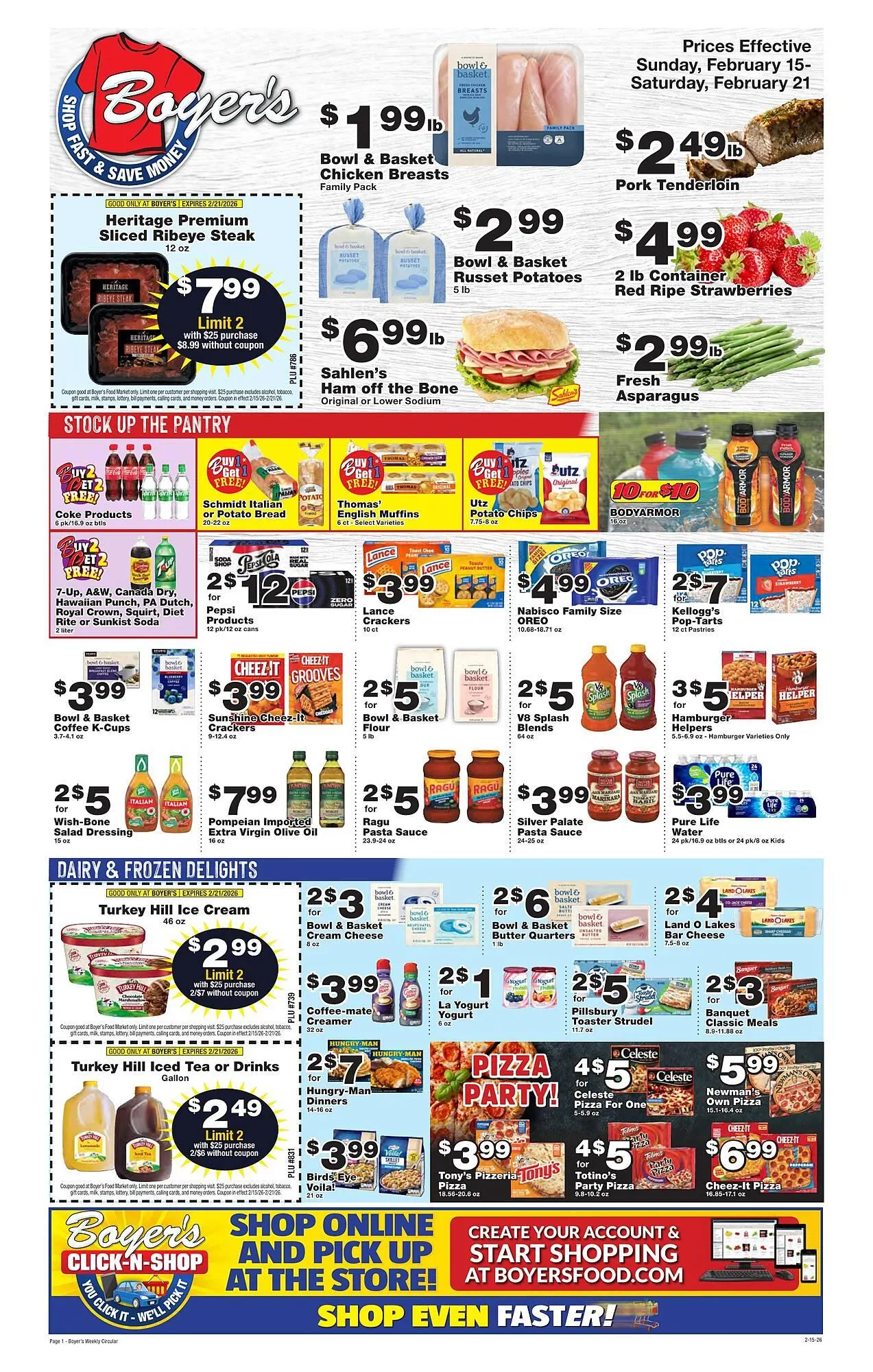 Boyers Food Markets weekly ad - 1