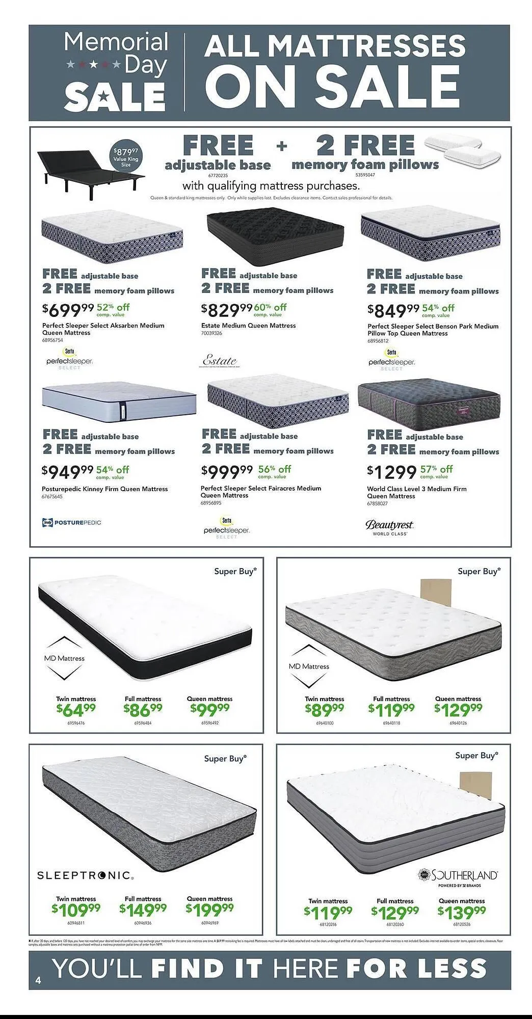 Weekly ad Nebraska Furniture Mart weekly ad from May 13 to May 19 2026 - Page 4