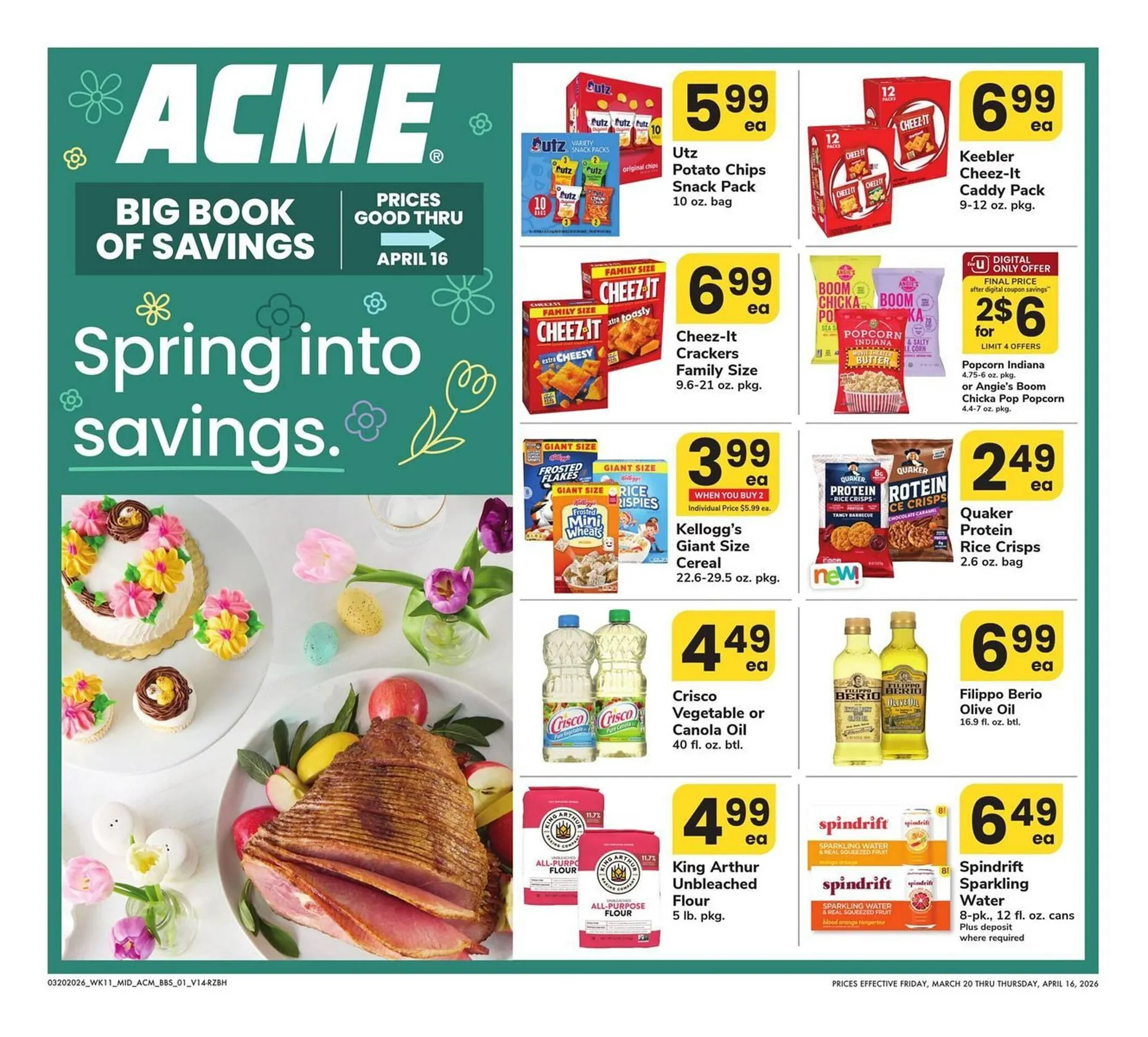 Weekly ad ACME weekly ad from March 20 to April 16 2026 - Page 1