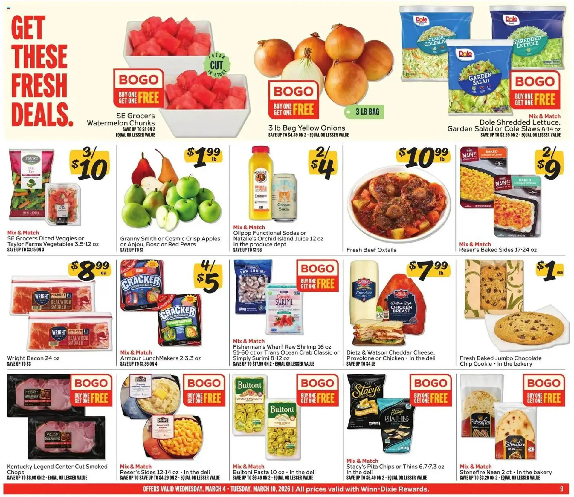Weekly ad Winn Dixie weekly ad from March 4 to March 11 2026 - Page 9