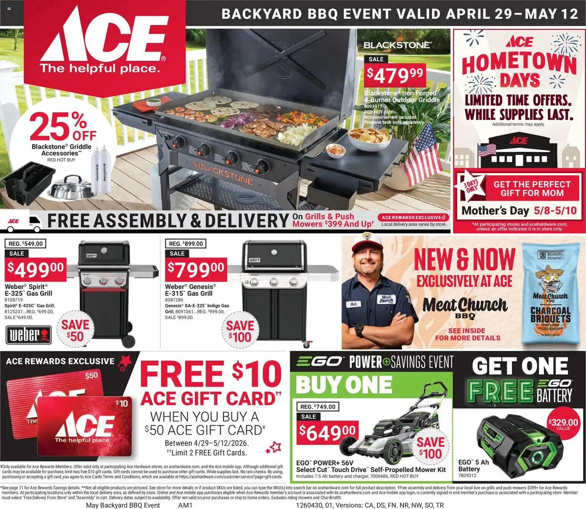 Ace Hardware flyer - 1