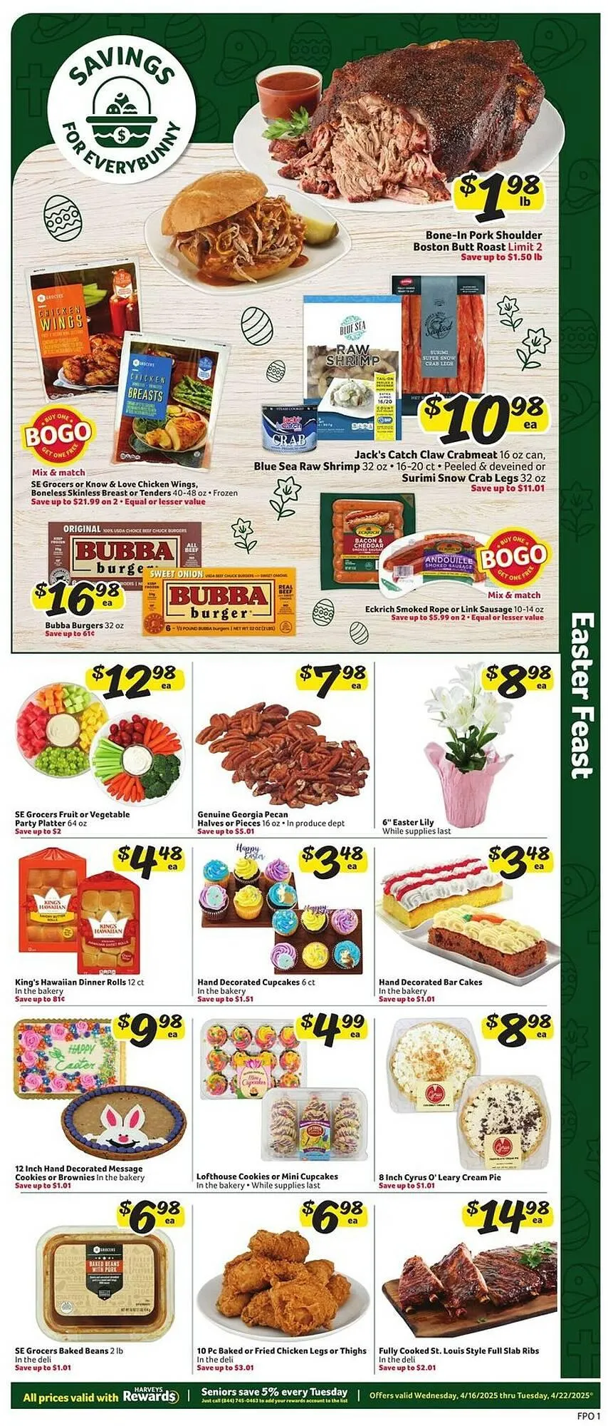Weekly ad Harveys Supermarkets Weekly Ad from April 16 to April 22 2025 - Page 6