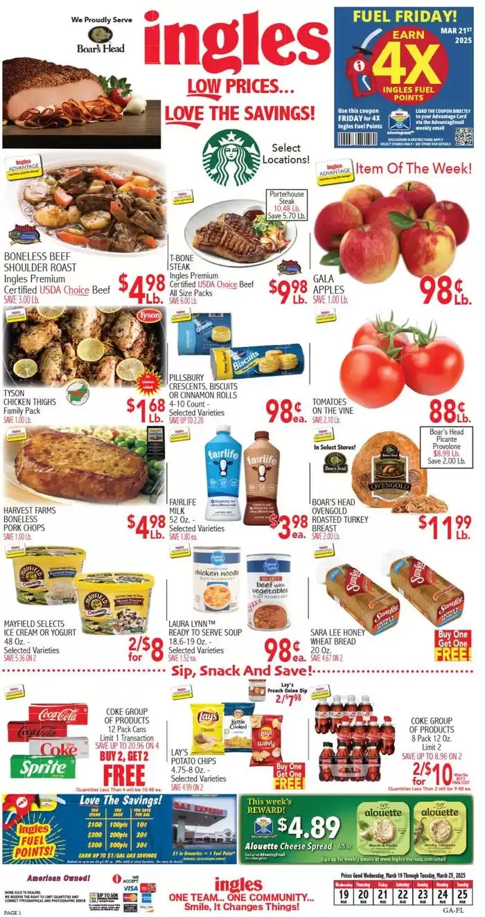 Weekly ad Special offers for you from March 19 to March 25 2025 - Page 1