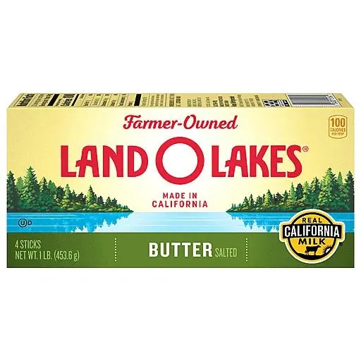 Land O Lakes Salted Butter Sticks 4 ct 1 lb box