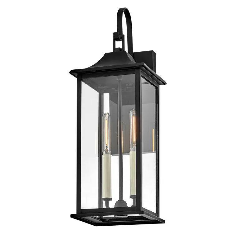 Dondi 2 Light Outdoor Aluminum Wall Light