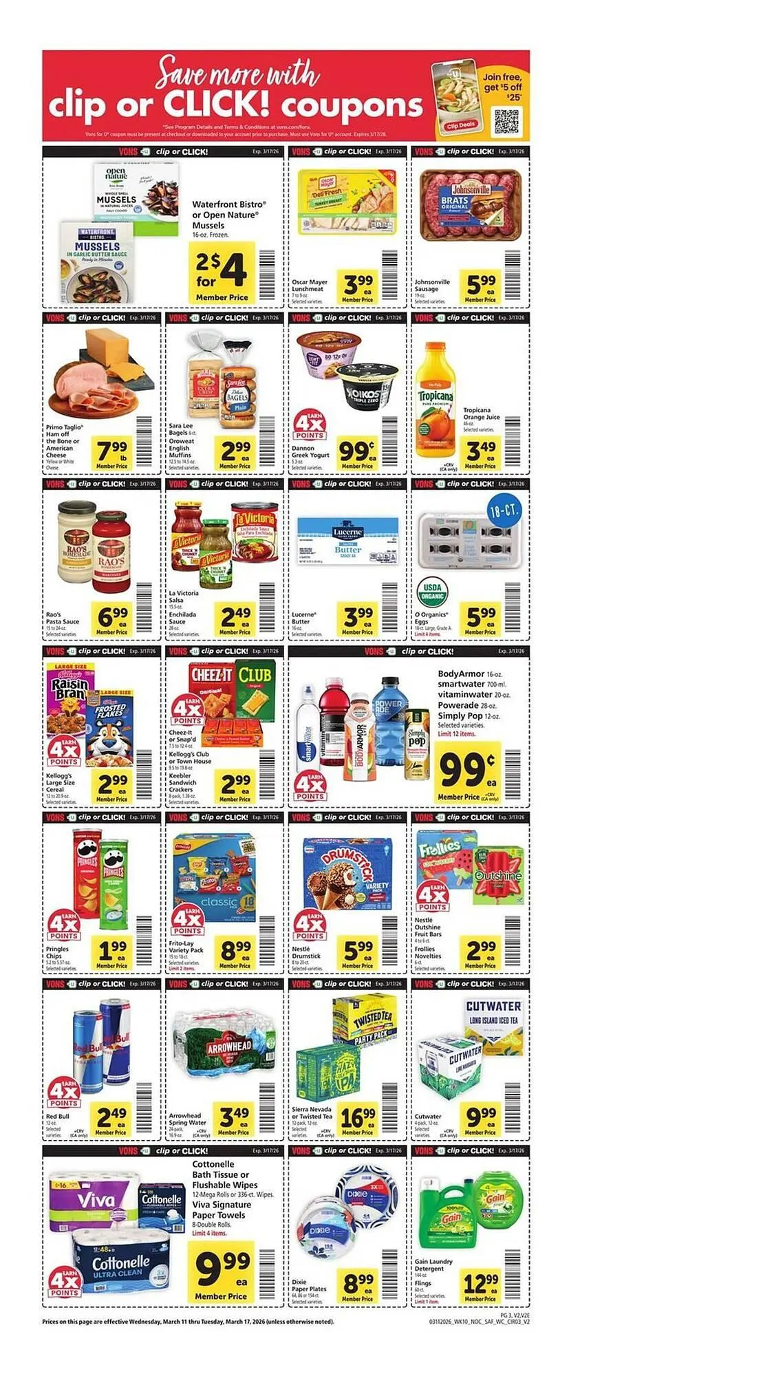 Weekly ad Vons weekly ad from March 11 to March 17 2026 - Page 3