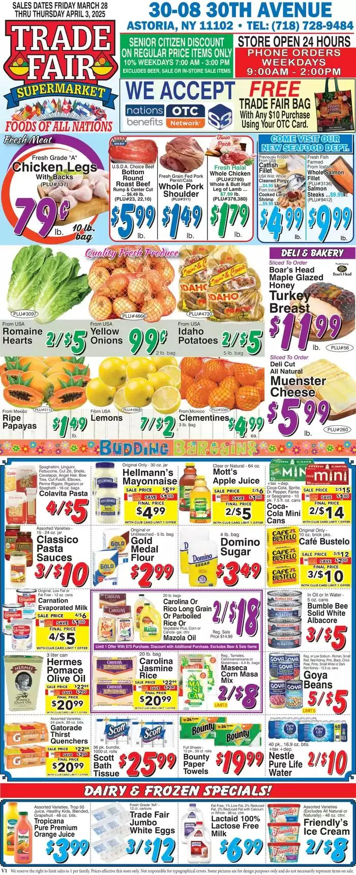 Weekly ad Trade Fair Supermarket weekly ad from March 28 to April 3 2025 - Page 1