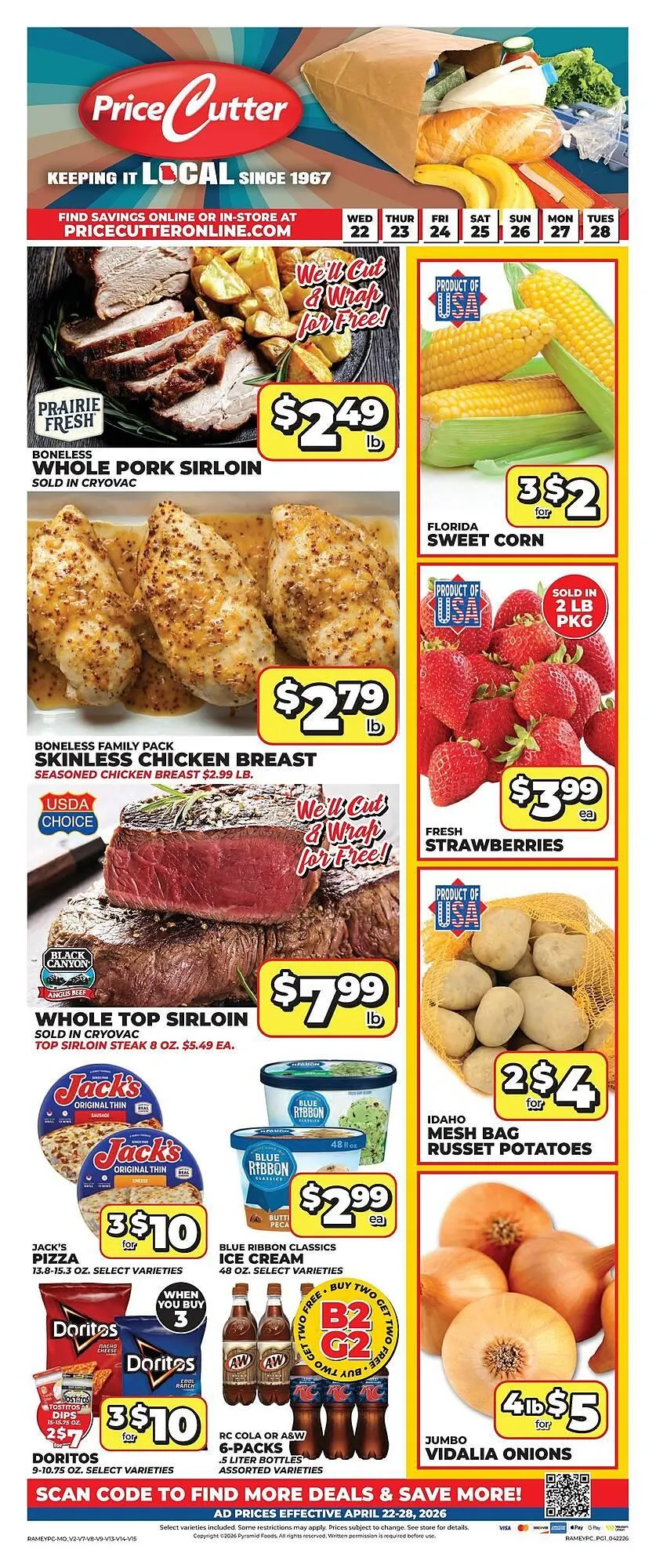 Weekly ad Price Cutter weekly ad from April 22 to April 28 2026 - Page 5