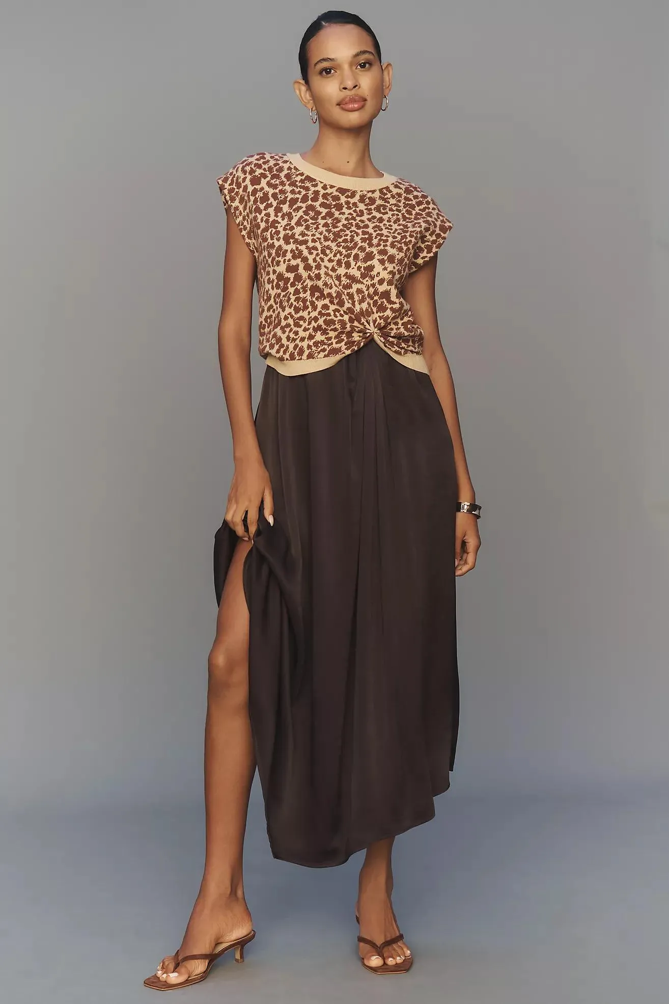 The Gemini Cap-Sleeve Sweater + Tank Dress Set